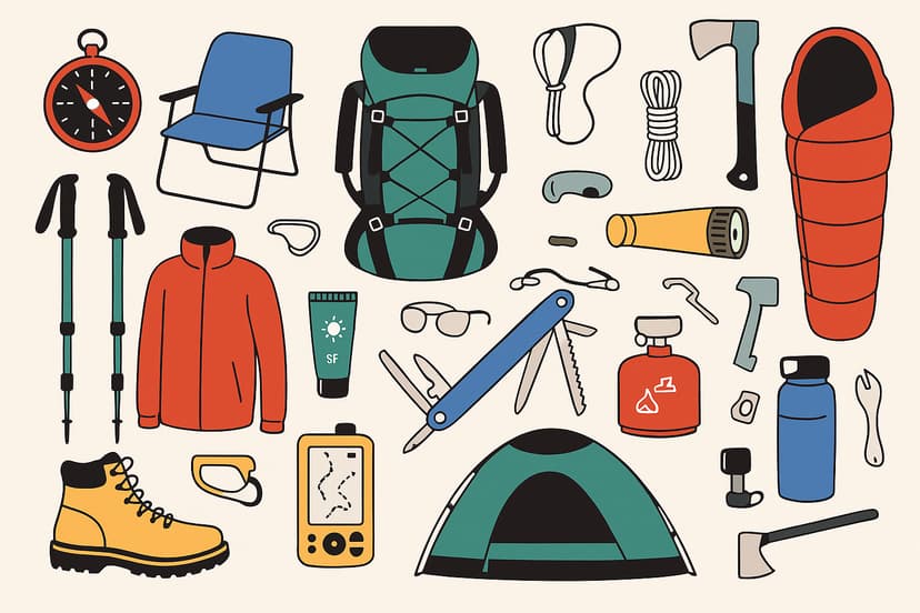 Adventure gear setup